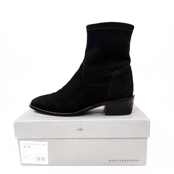 Aquatalia Fallan Suede Waterproof Ankle Boots Booties - Picture 8 of 9